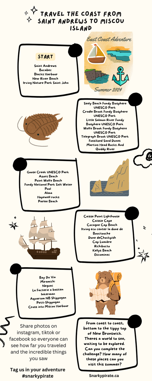 The East Coast Adventure - The Snarky Pirate