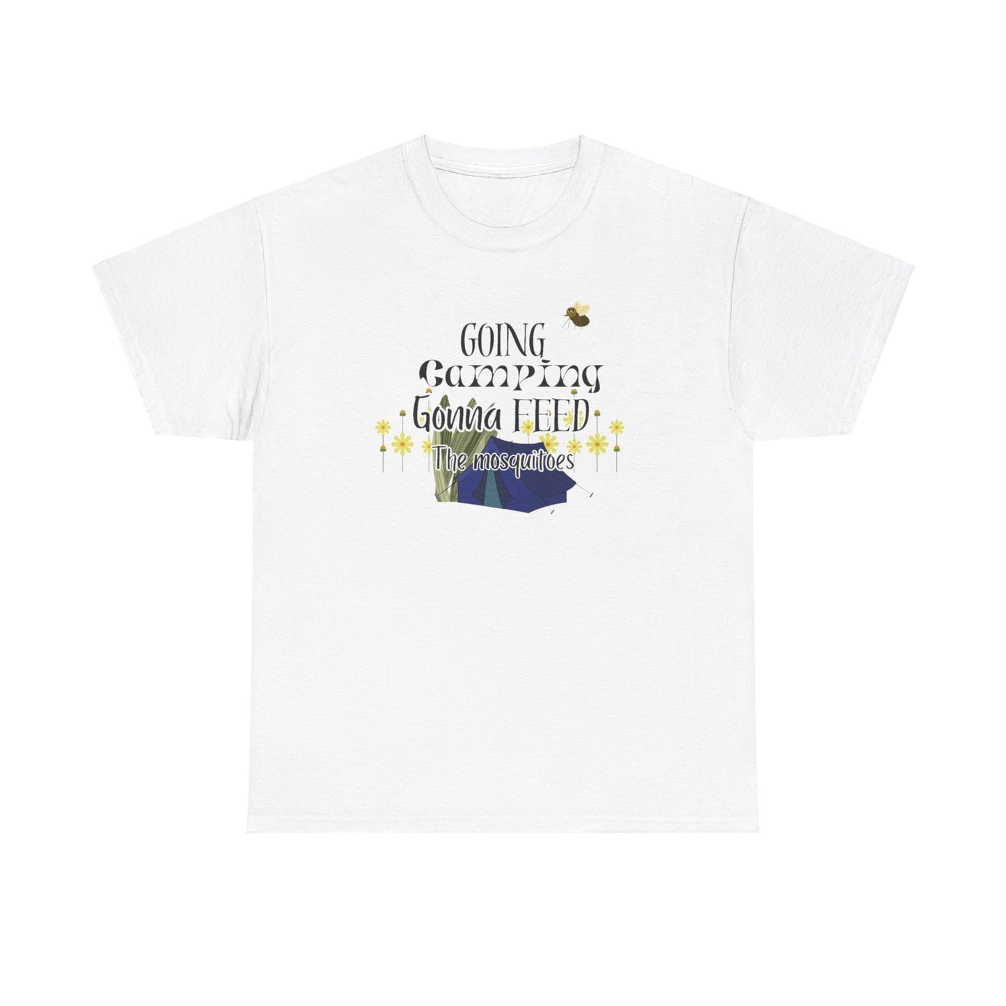 Going camping Cotton T-Shirt - The Snarky Pirate