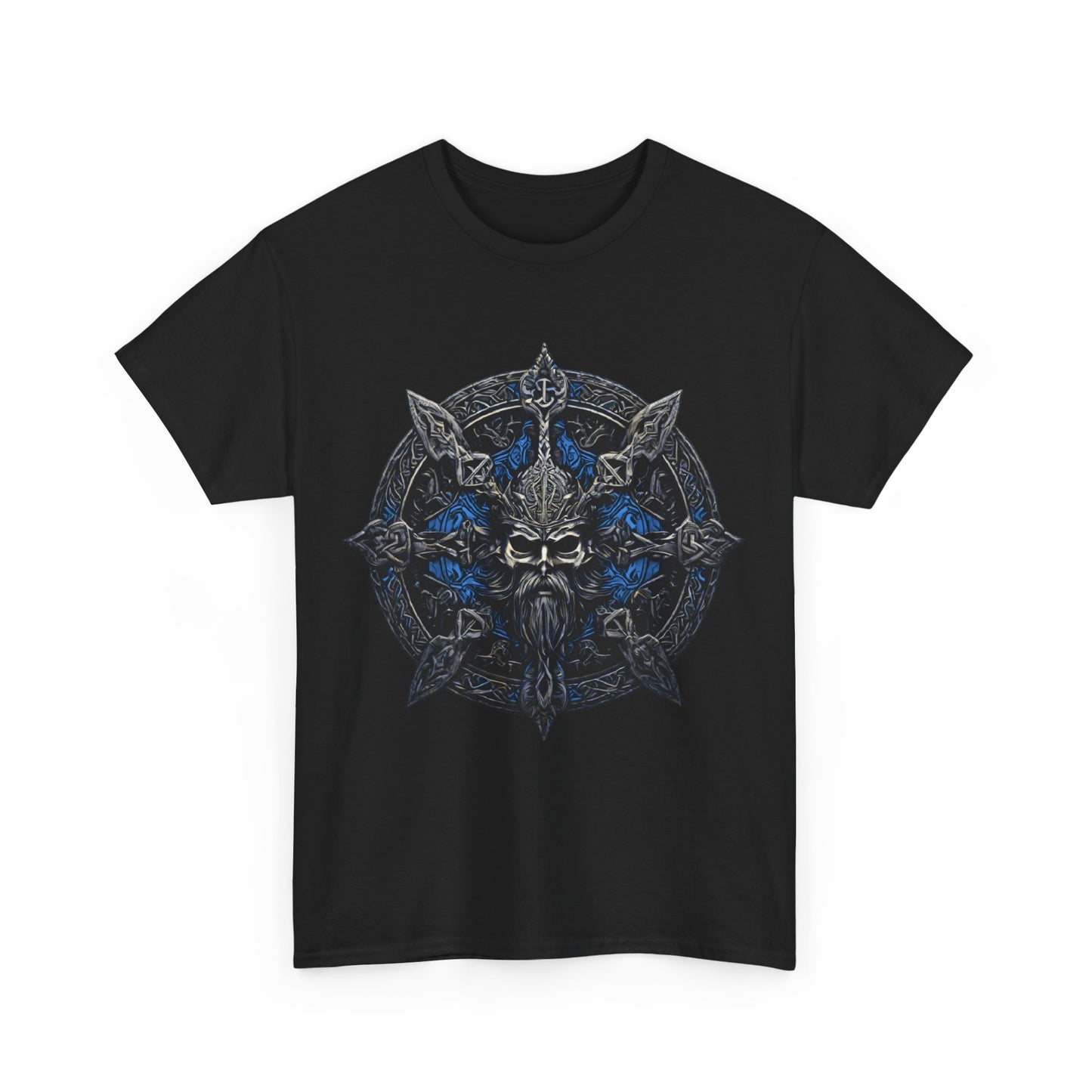 Blue Viking tshirt - The Snarky Pirate