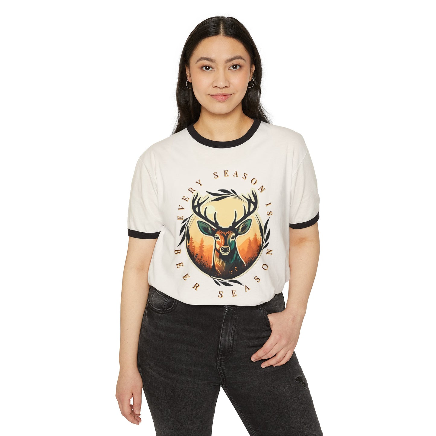 Beer season Ringer T-Shirt - The Snarky Pirate