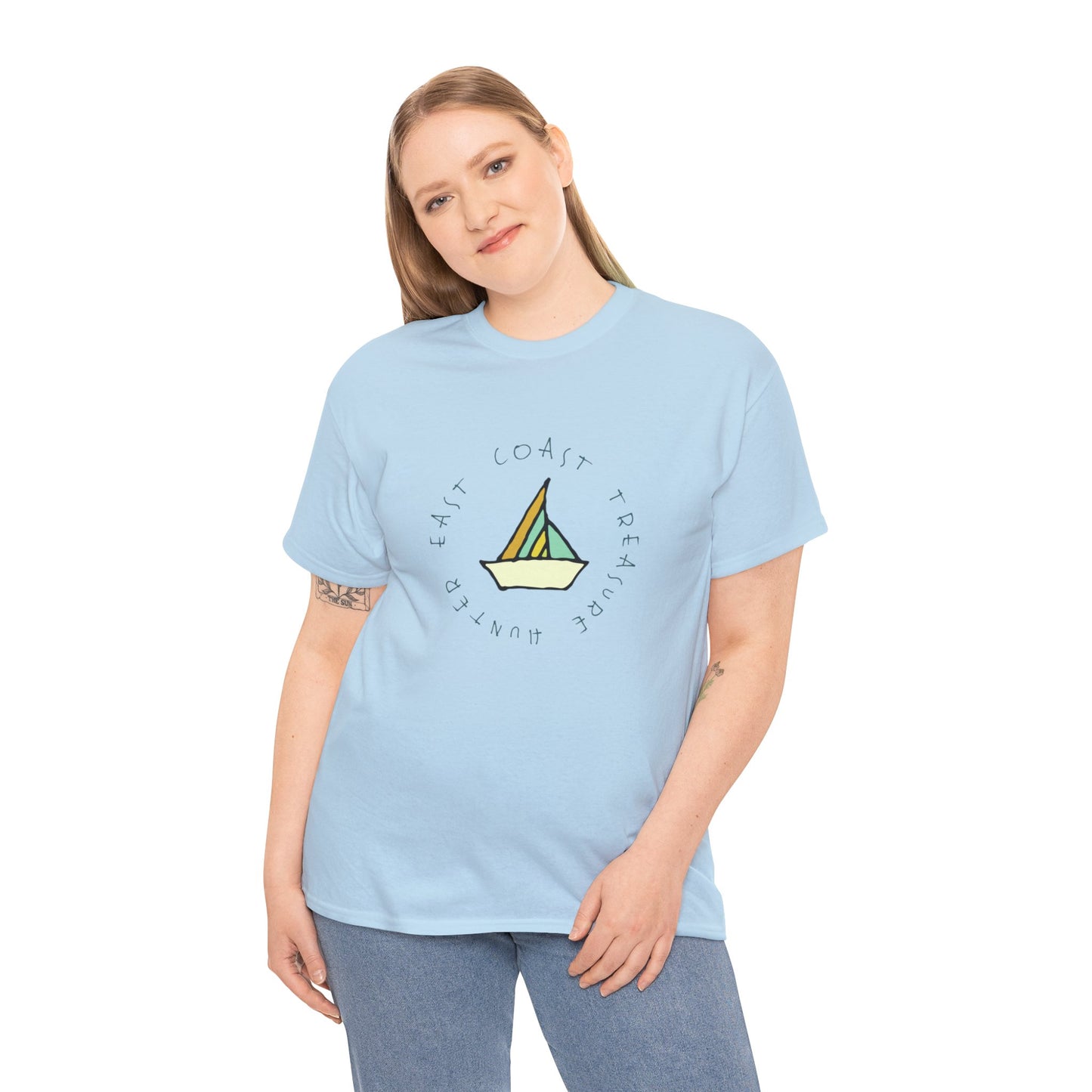 East Coast Treasure Hunter Tee - The Snarky Pirate
