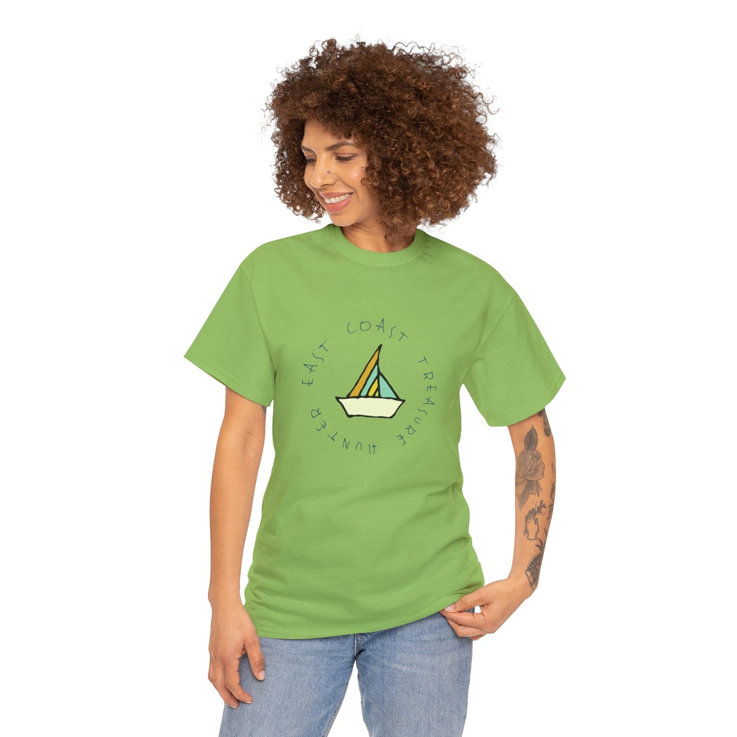 East Coast Treasure Hunter Tee - The Snarky Pirate