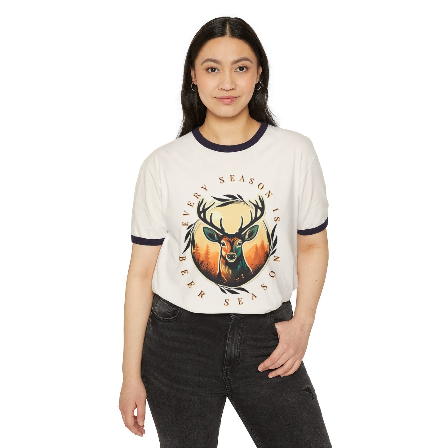 Beer season Ringer T-Shirt - The Snarky Pirate