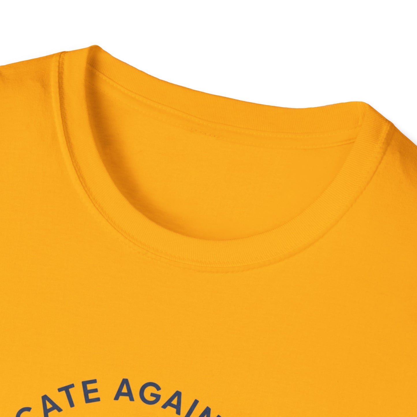 Educate Against Hate Unisex Softstyle T-Shirt, Soft Cotton Tee, Social Justice Apparel, Positive Message Shirt, Gift for Activists