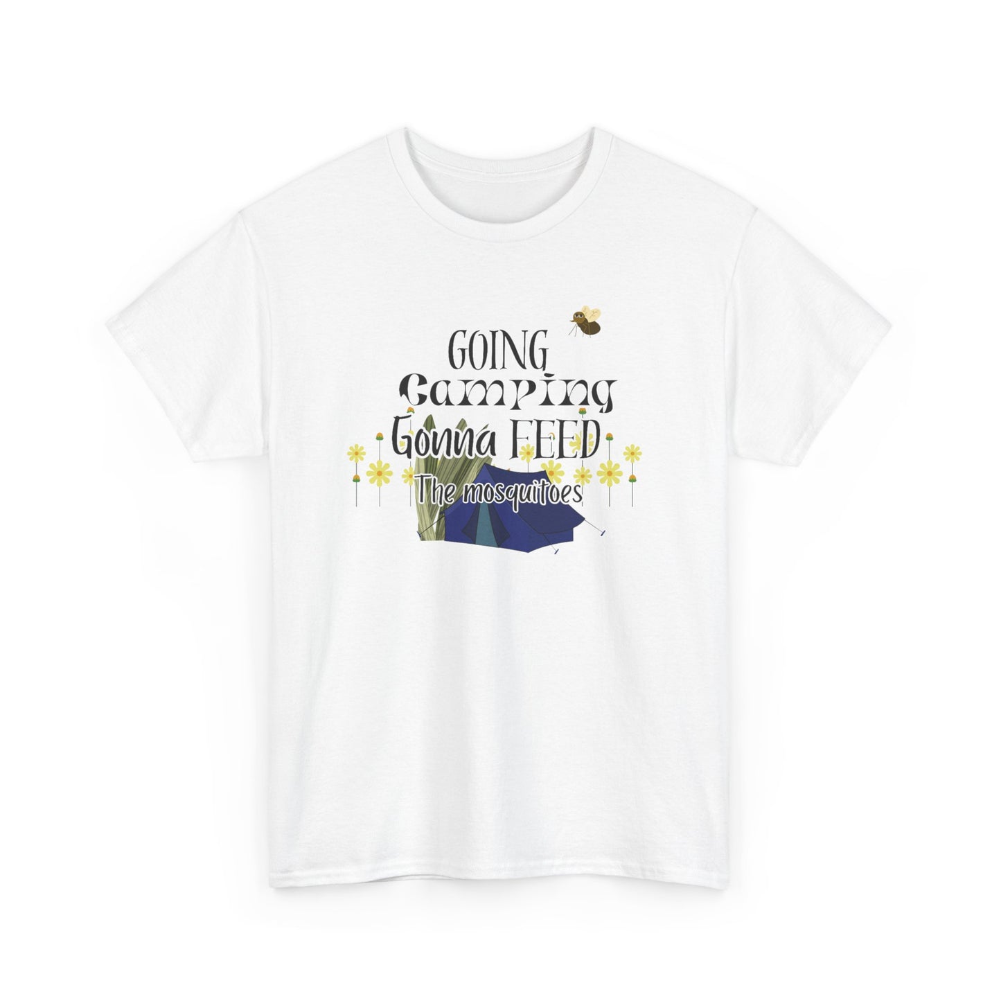 Going camping Cotton T-Shirt - The Snarky Pirate