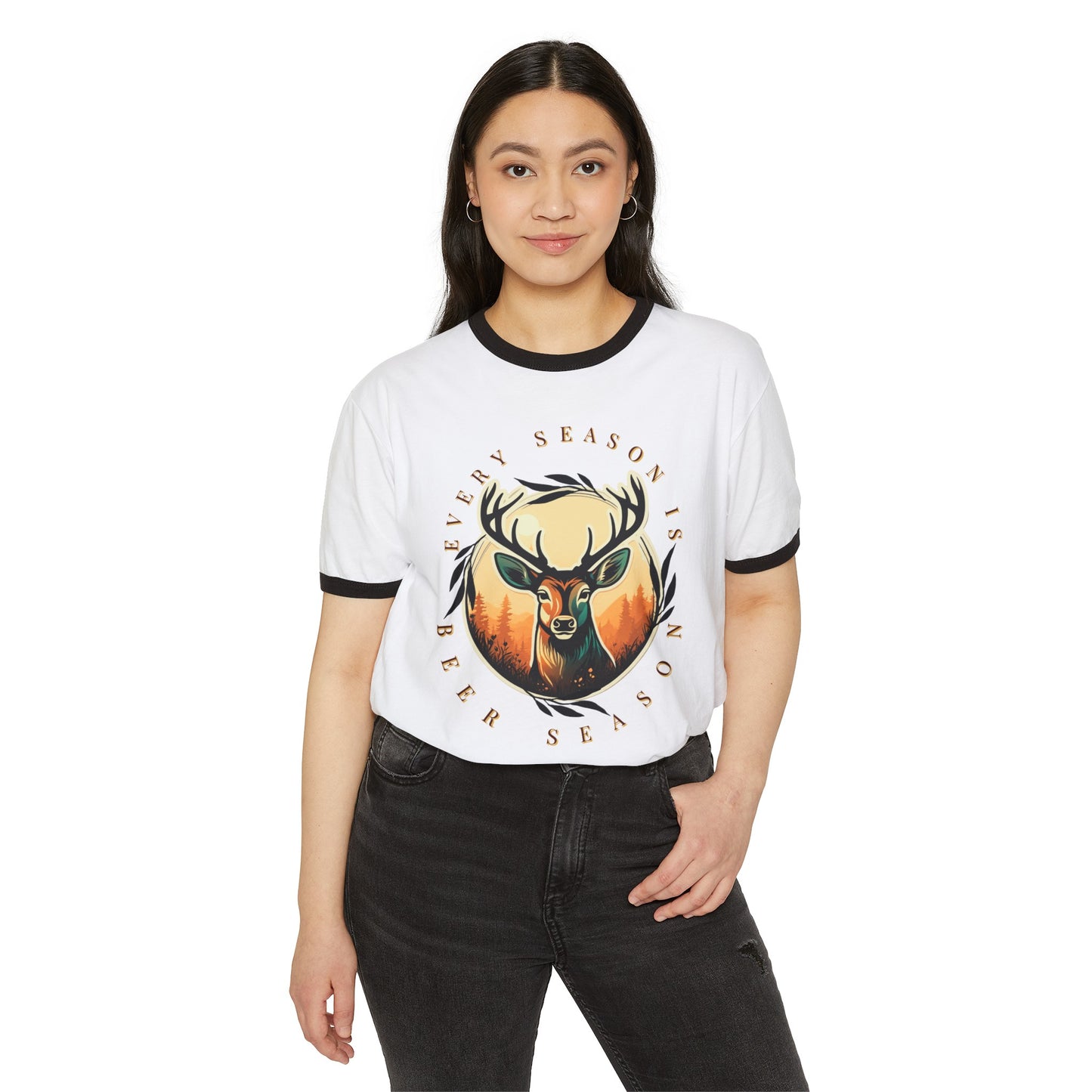 Beer season Ringer T-Shirt - The Snarky Pirate