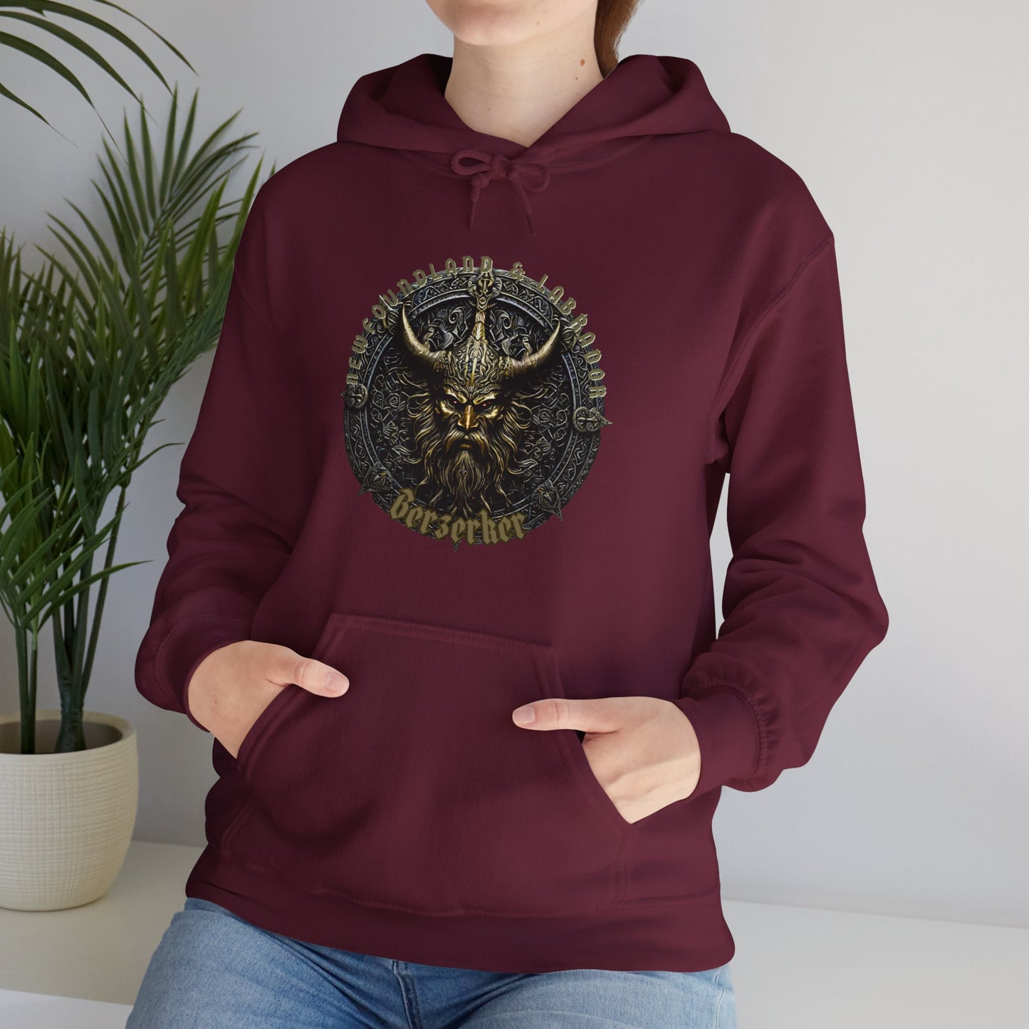 Newfoundland and Labrador berserker Hoodie - The Snarky Pirate
