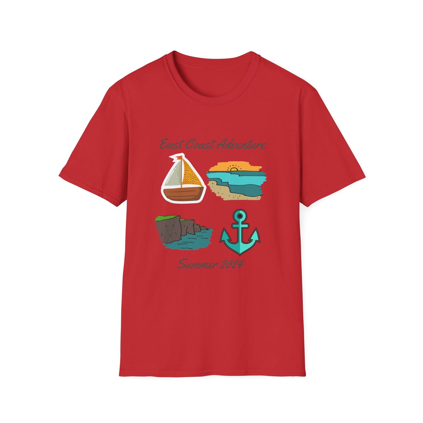 East Coast Adventure T-Shirt - The Snarky Pirate