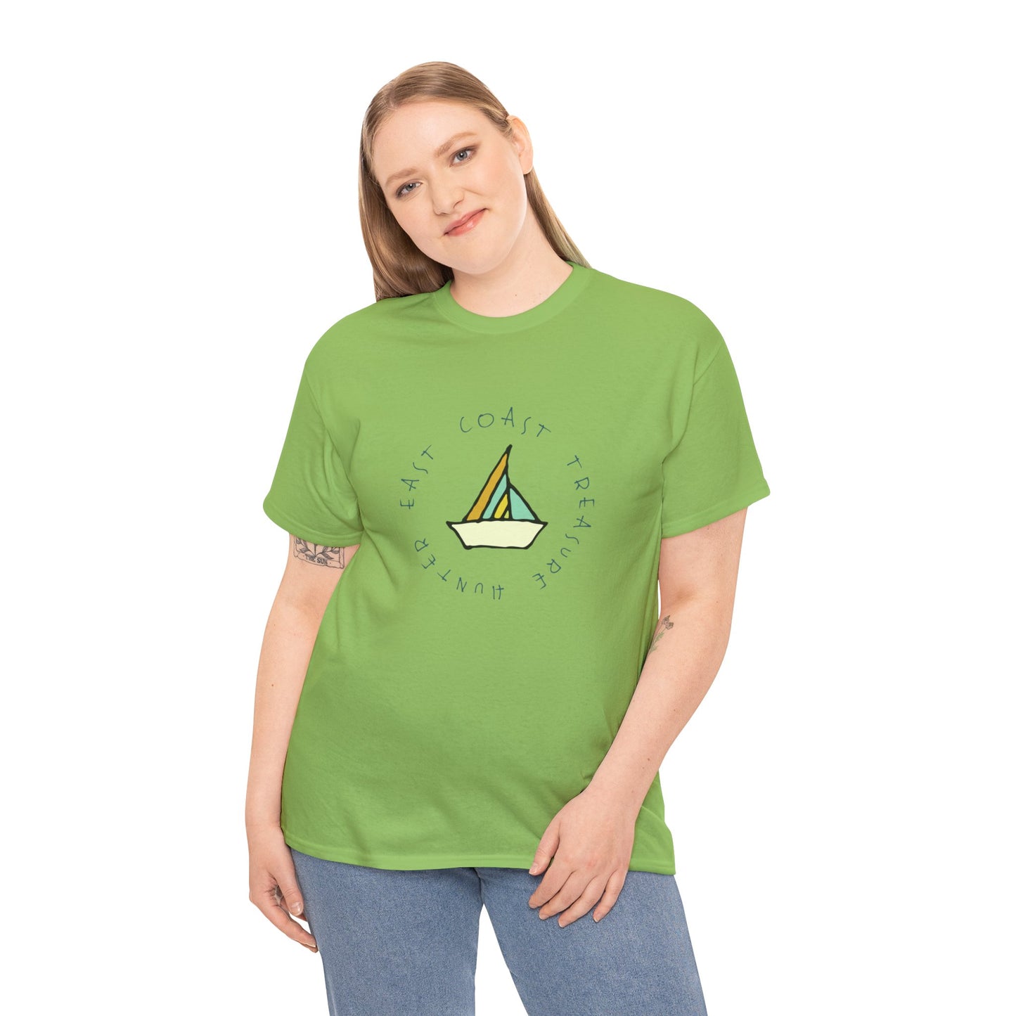 East Coast Treasure Hunter Tee - The Snarky Pirate