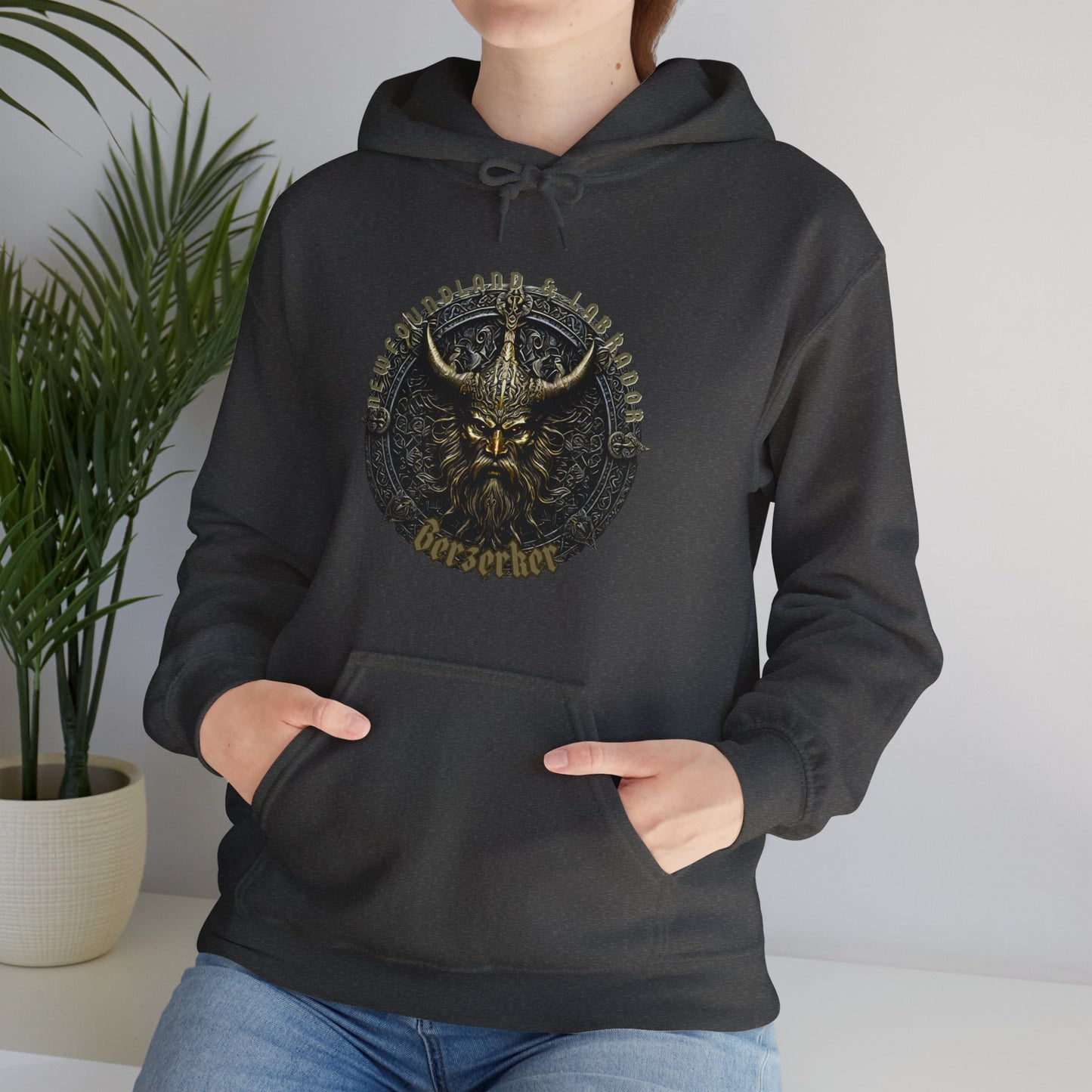 Newfoundland and Labrador berserker Hoodie - The Snarky Pirate