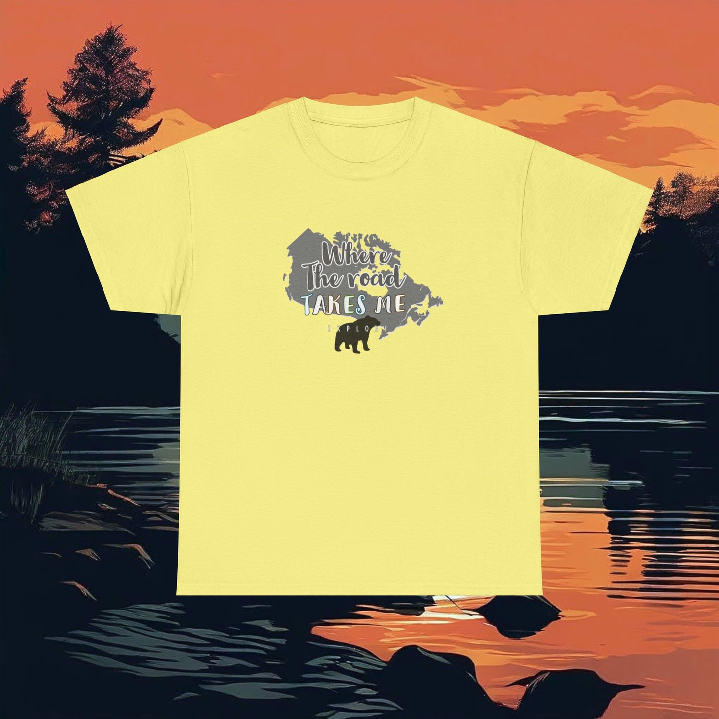 Where the road takes me Canada Shirt - The Snarky Pirate