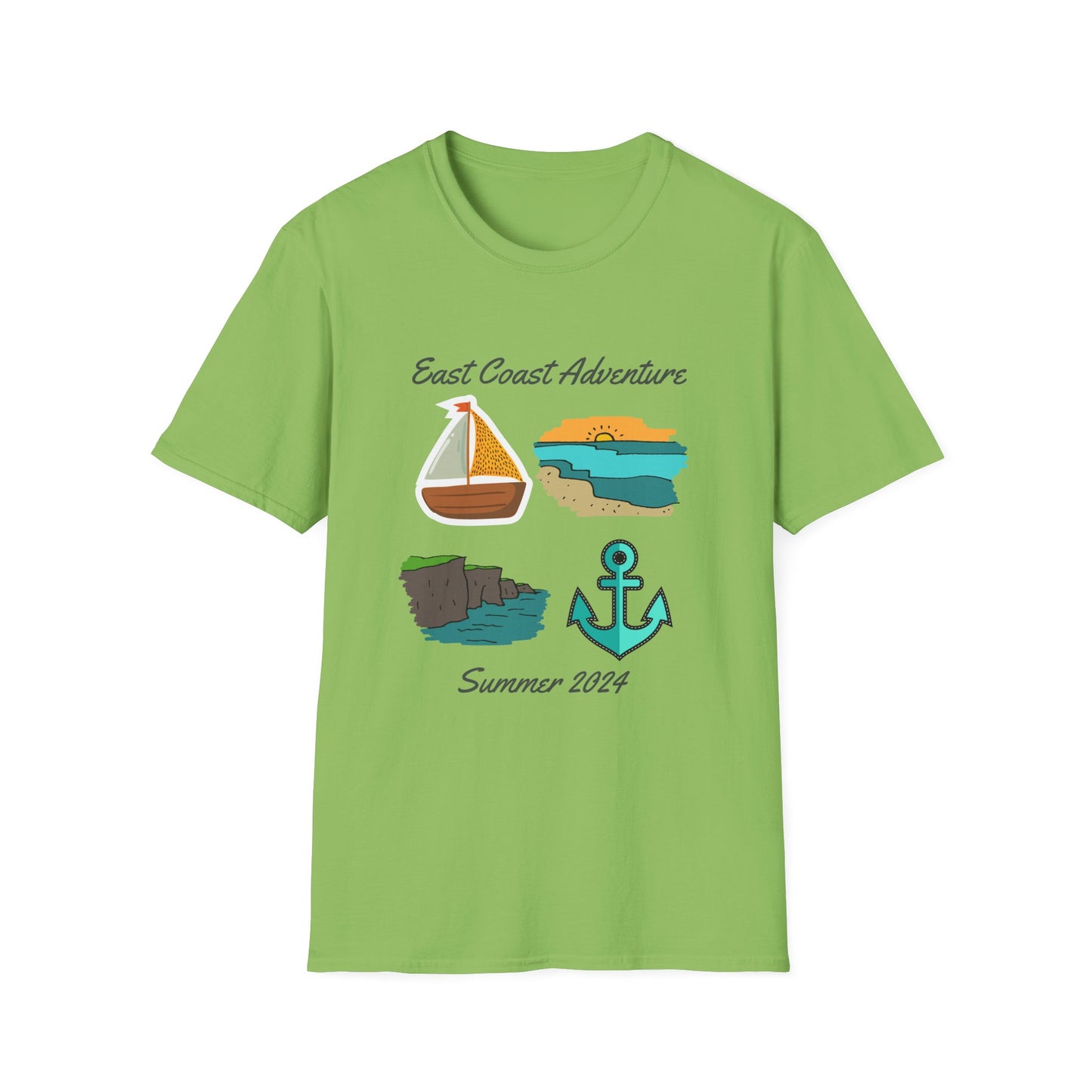 East Coast Adventure T-Shirt - The Snarky Pirate