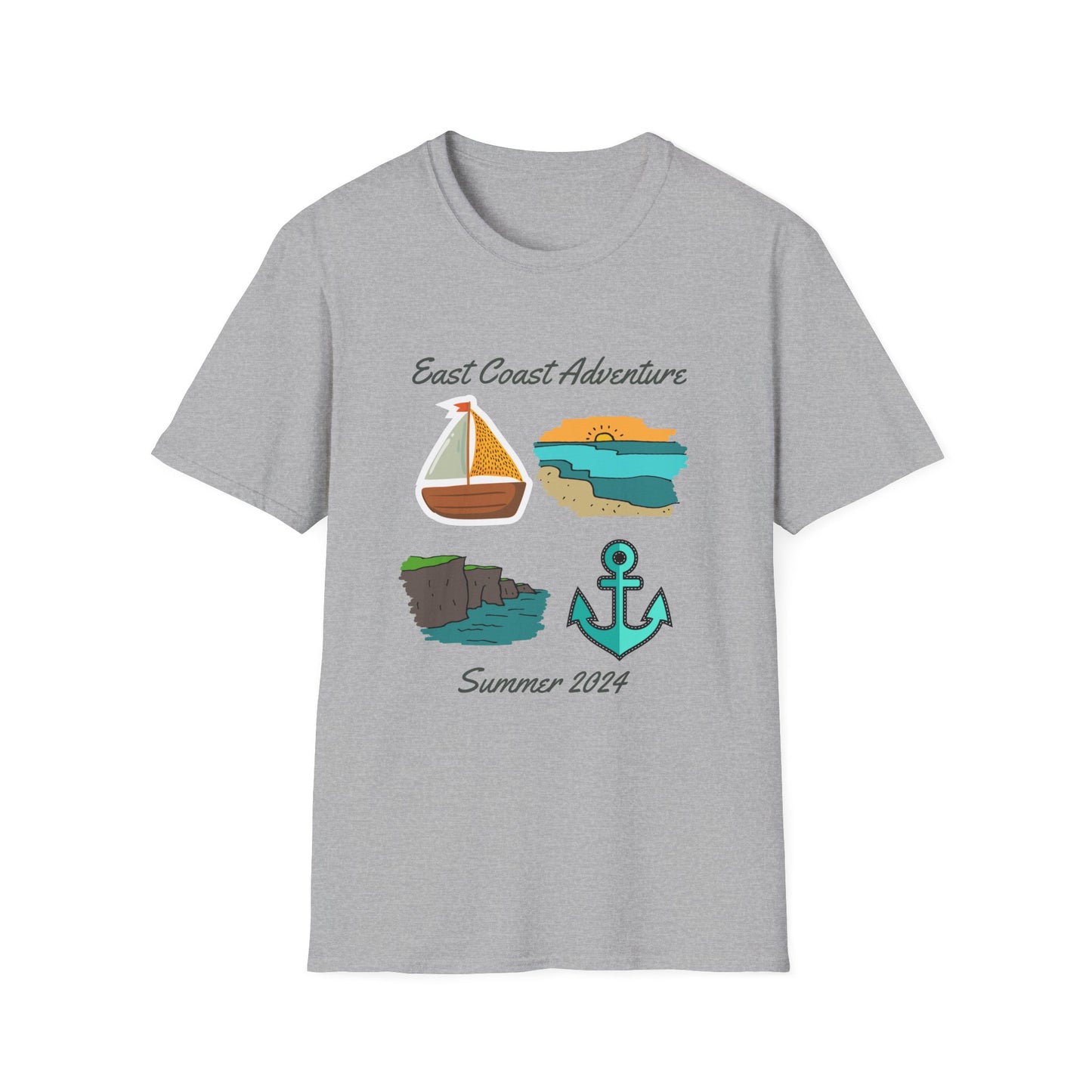 East Coast Adventure T-Shirt - The Snarky Pirate