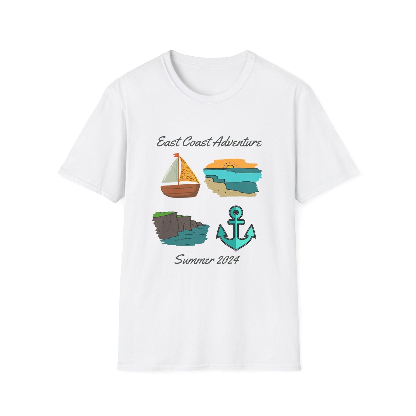 East Coast Adventure T-Shirt - The Snarky Pirate