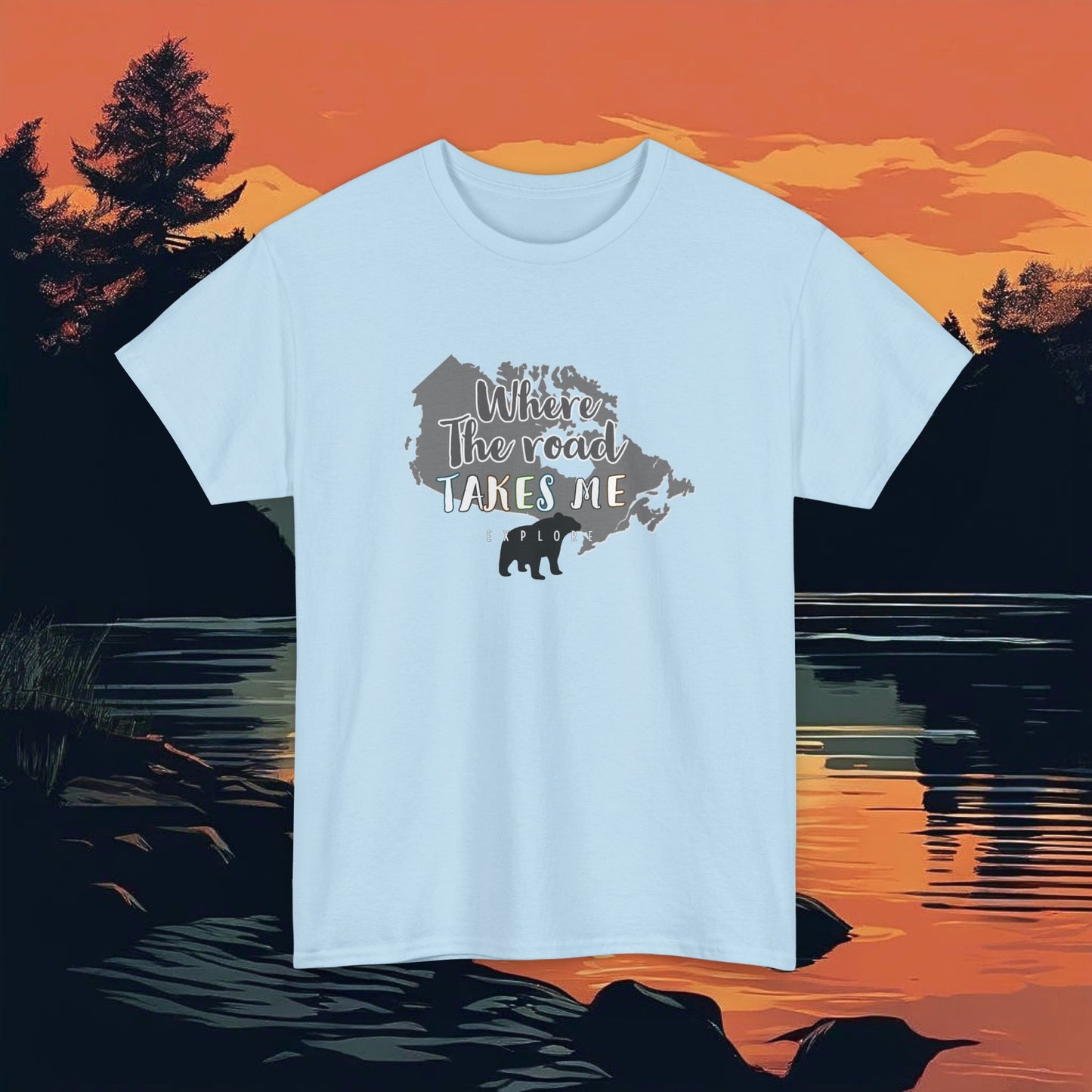 Where the road takes me Canada Shirt - The Snarky Pirate