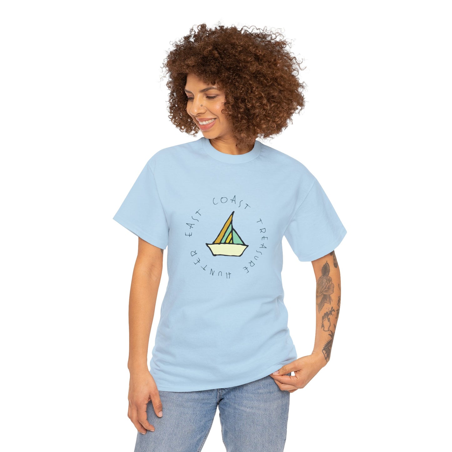 East Coast Treasure Hunter Tee - The Snarky Pirate