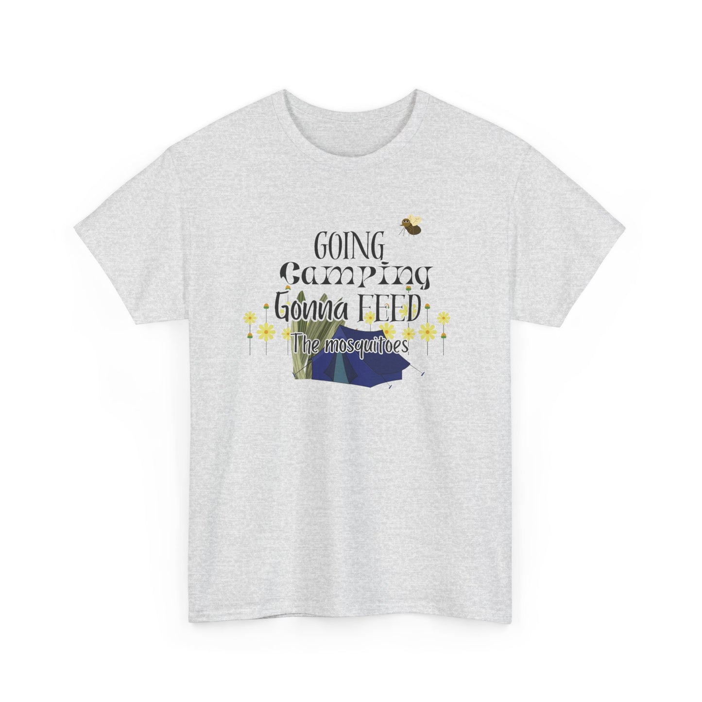 Going camping Cotton T-Shirt - The Snarky Pirate