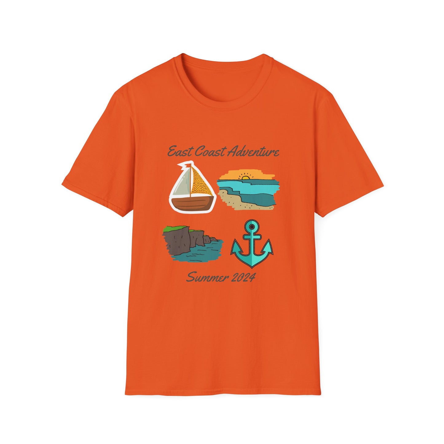 East Coast Adventure T-Shirt - The Snarky Pirate