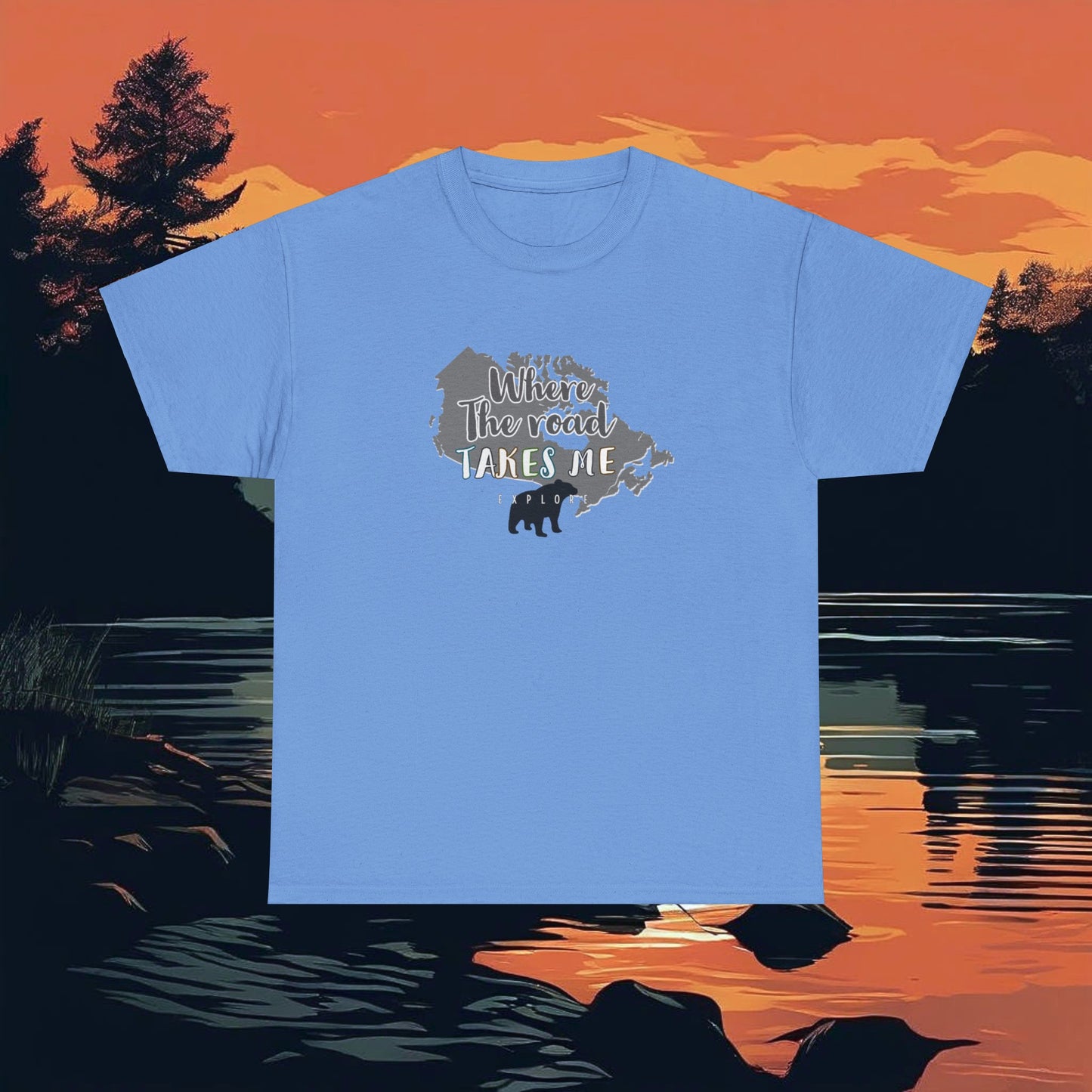 Where the road takes me Canada Shirt - The Snarky Pirate
