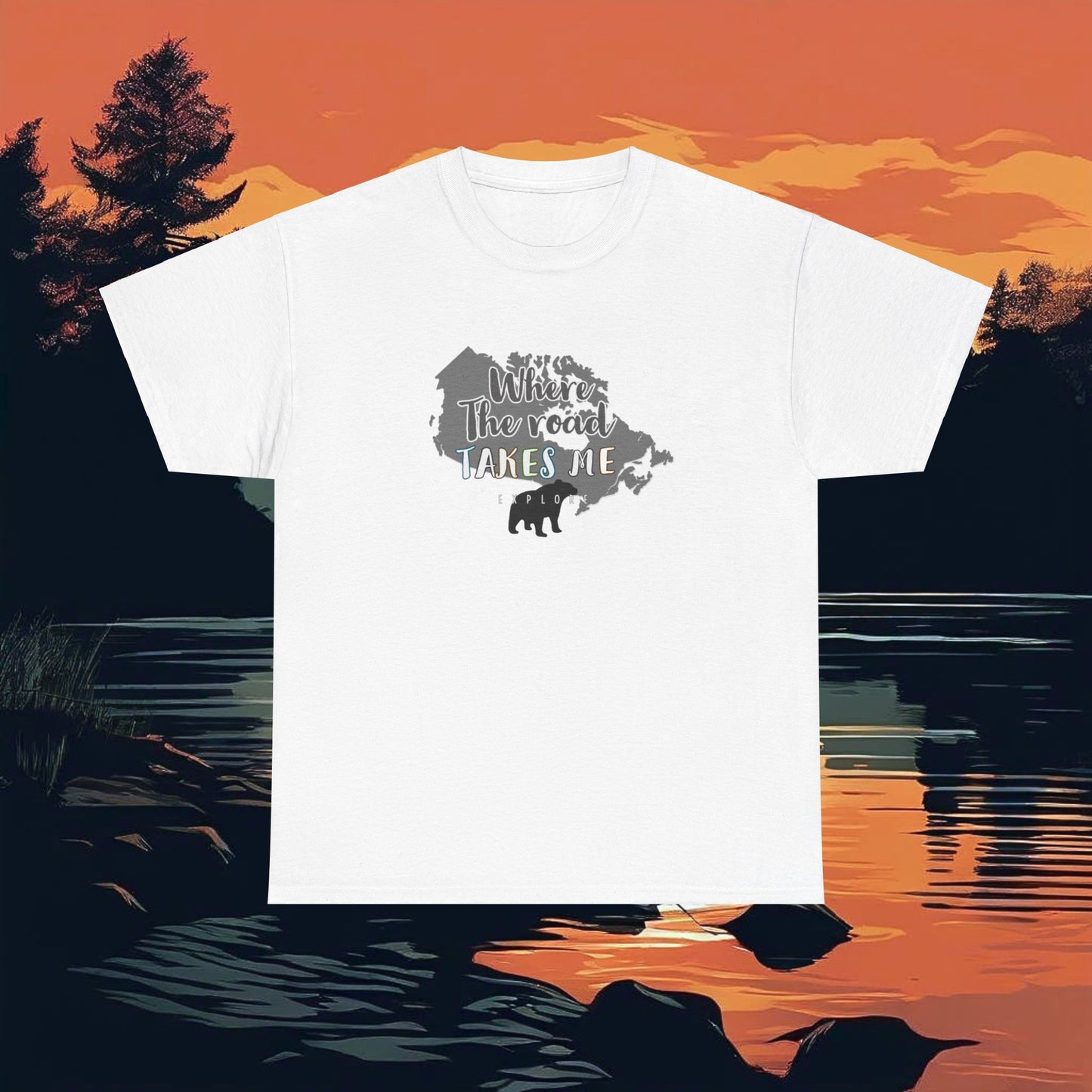 Where the road takes me Canada Shirt - The Snarky Pirate