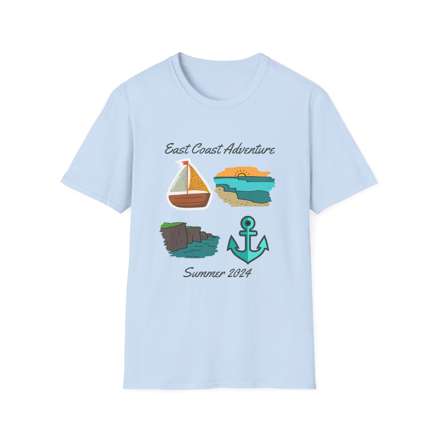 East Coast Adventure T-Shirt - The Snarky Pirate