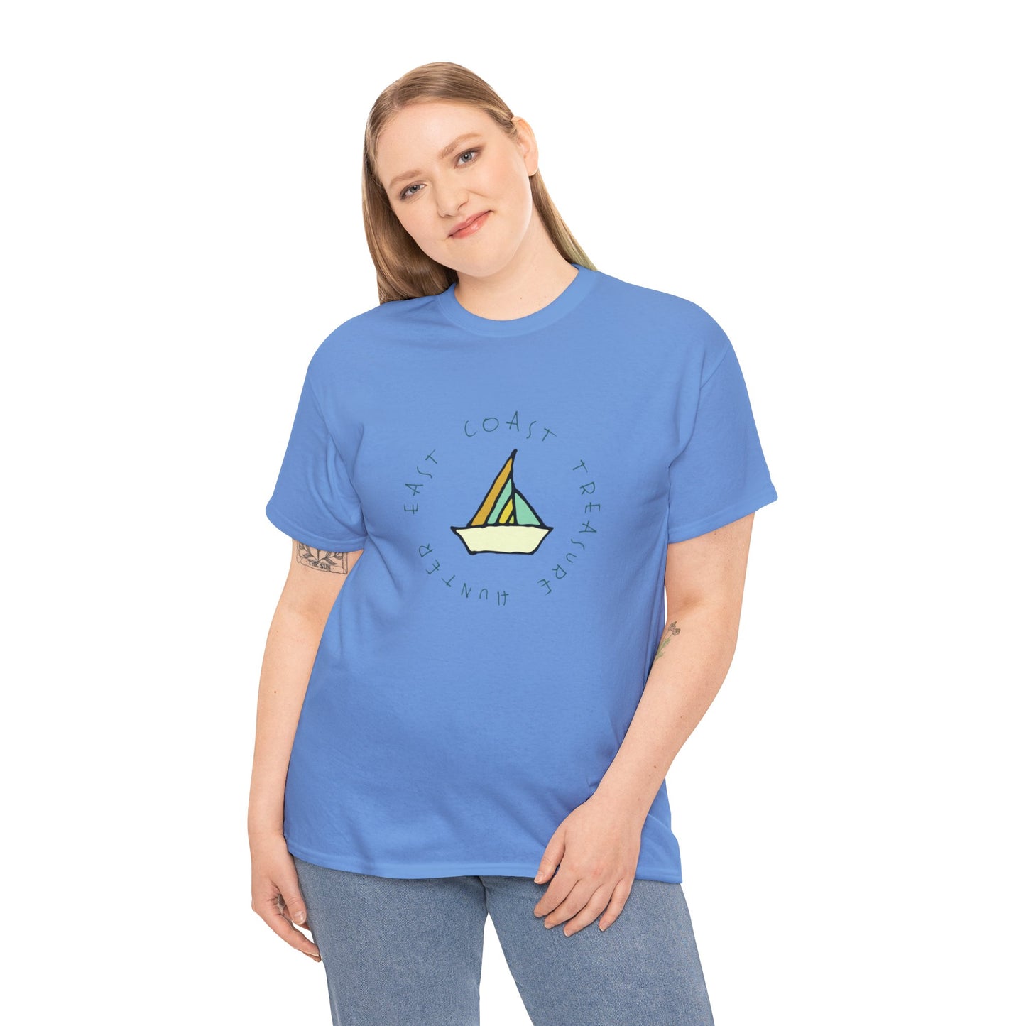East Coast Treasure Hunter Tee - The Snarky Pirate