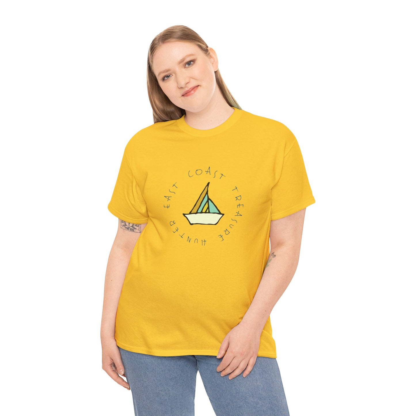 East Coast Treasure Hunter Tee - The Snarky Pirate