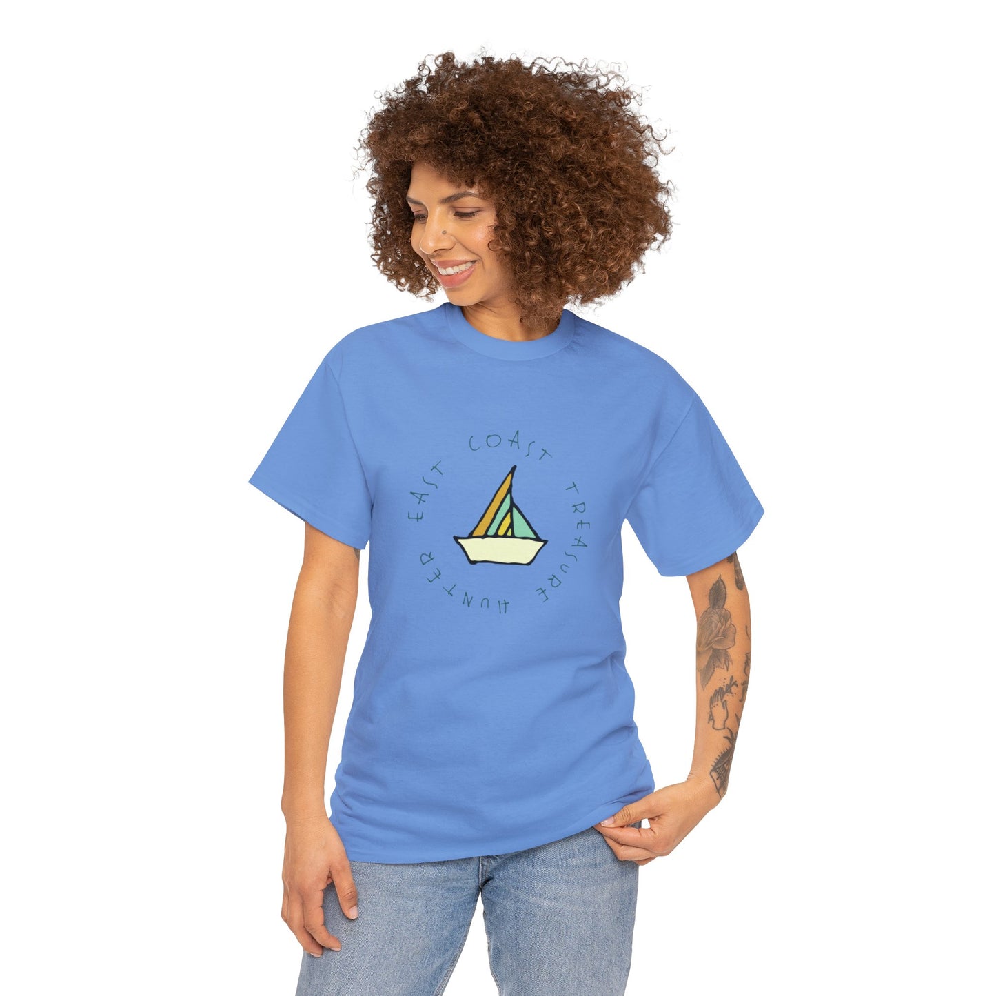 East Coast Treasure Hunter Tee - The Snarky Pirate