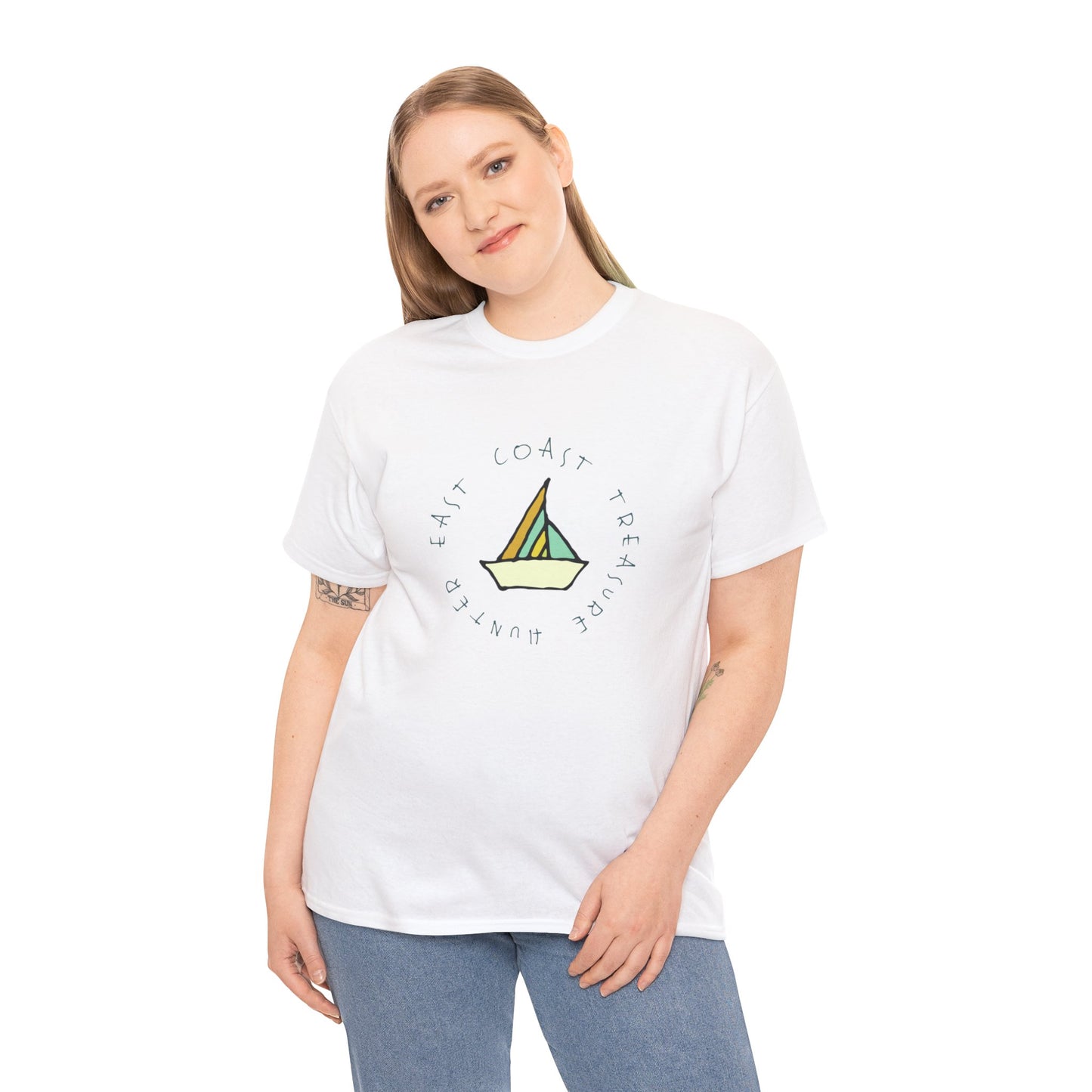East Coast Treasure Hunter Tee - The Snarky Pirate