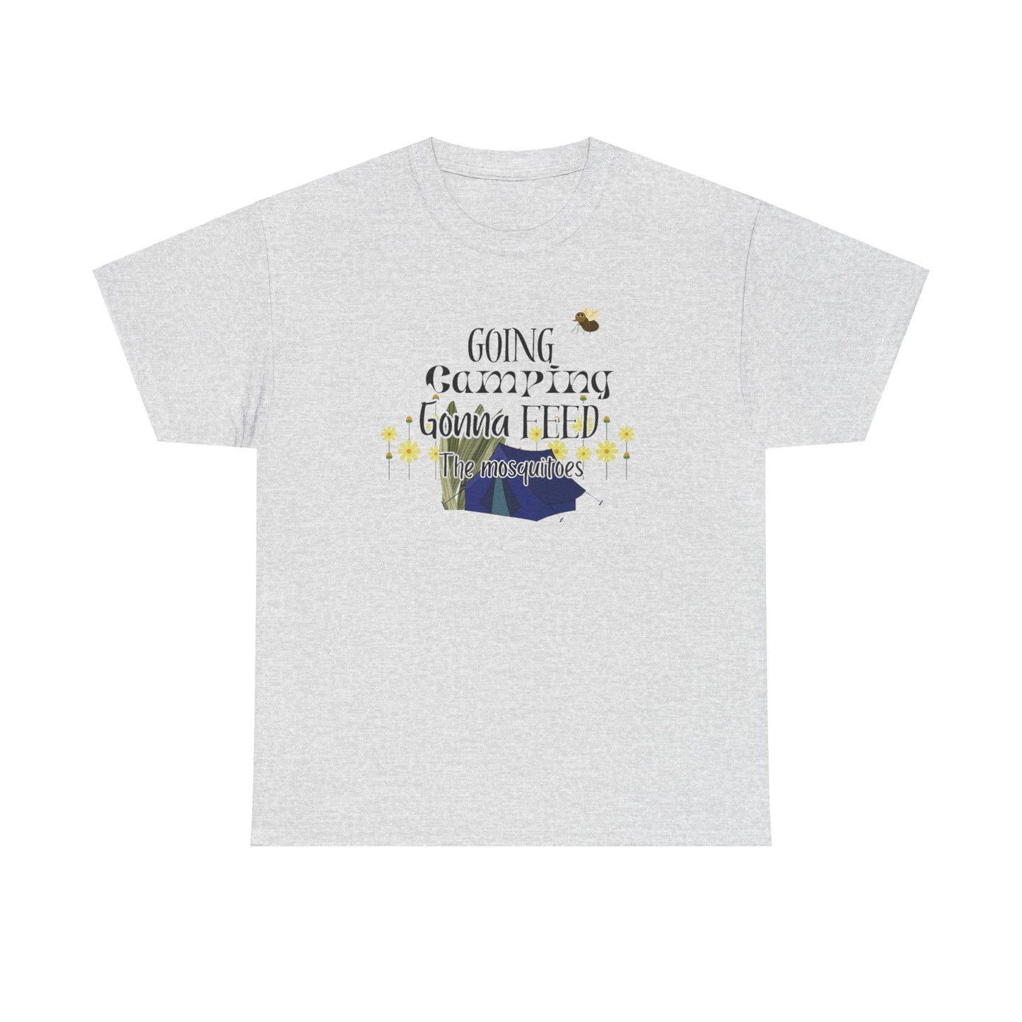 Going camping Cotton T-Shirt - The Snarky Pirate