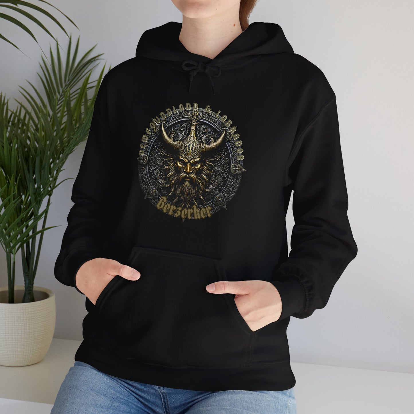 Newfoundland and Labrador berserker Hoodie - The Snarky Pirate