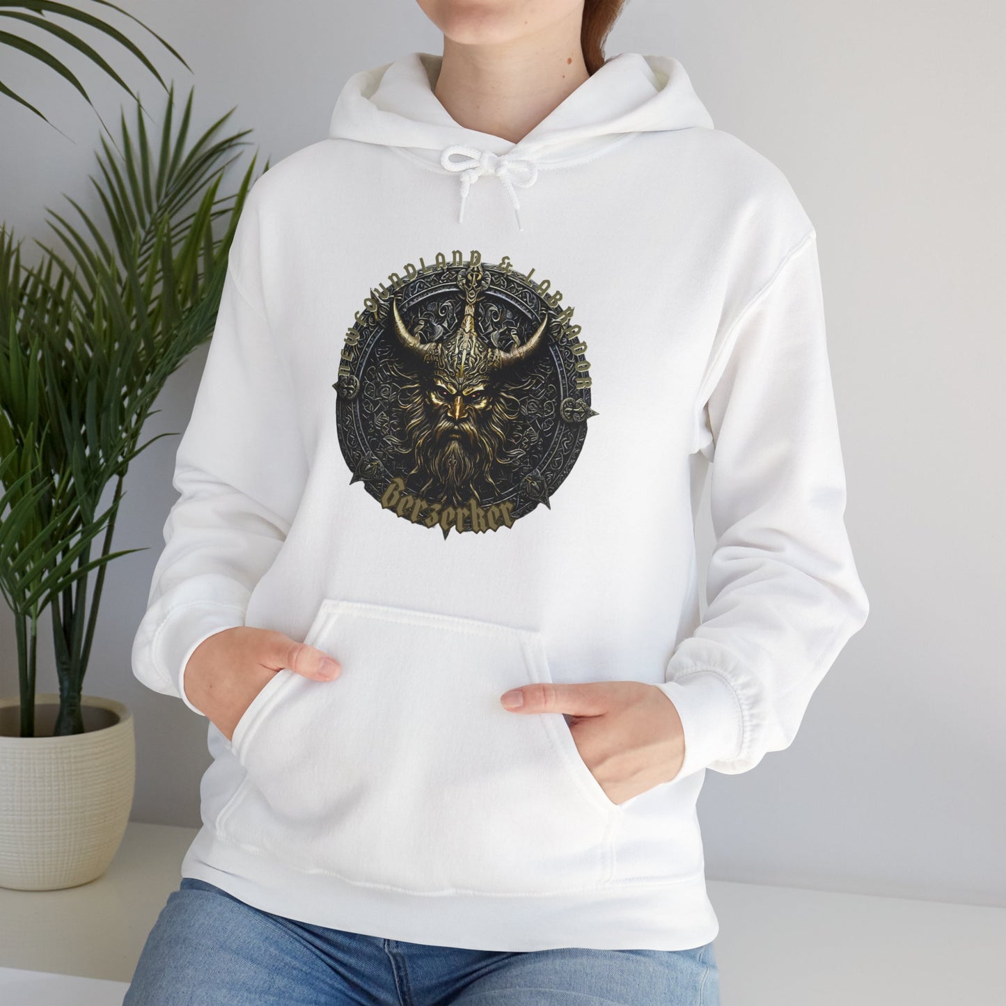 Newfoundland and Labrador berserker Hoodie - The Snarky Pirate