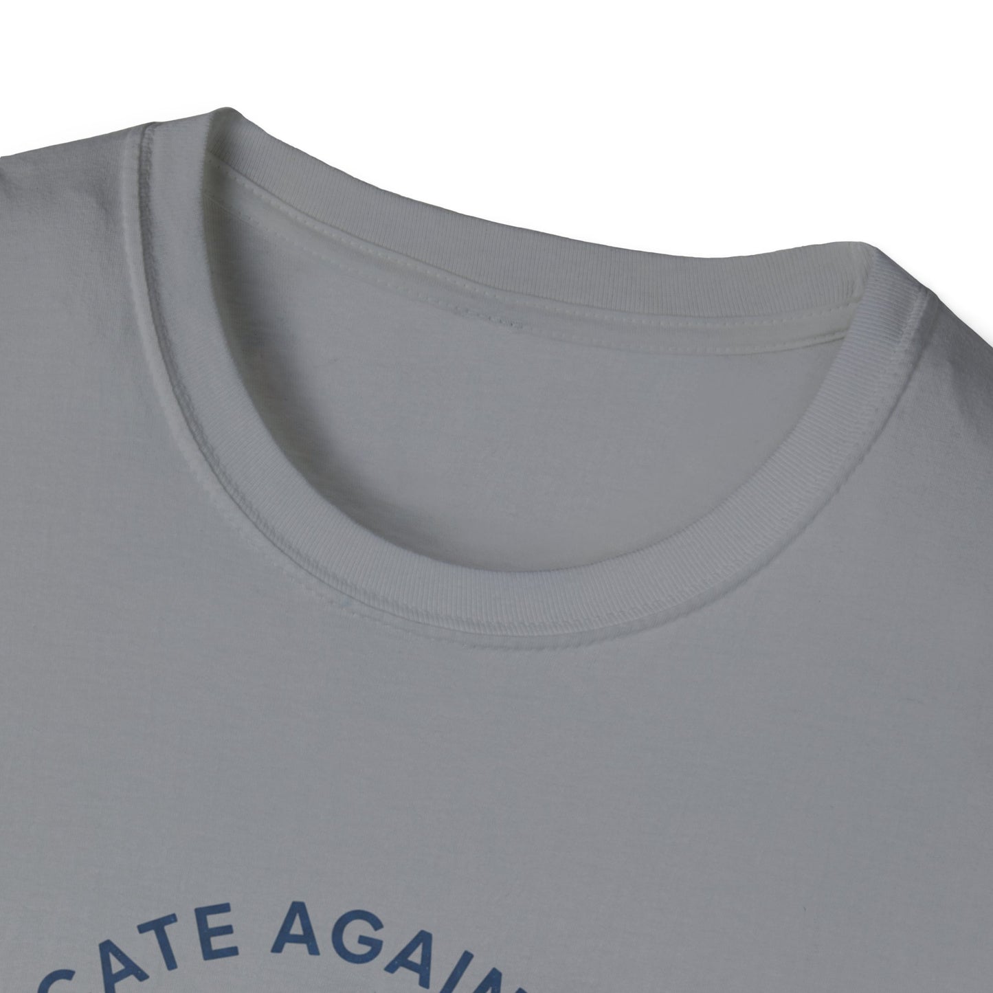 Educate Against Hate Unisex Softstyle T-Shirt, Soft Cotton Tee, Social Justice Apparel, Positive Message Shirt, Gift for Activists
