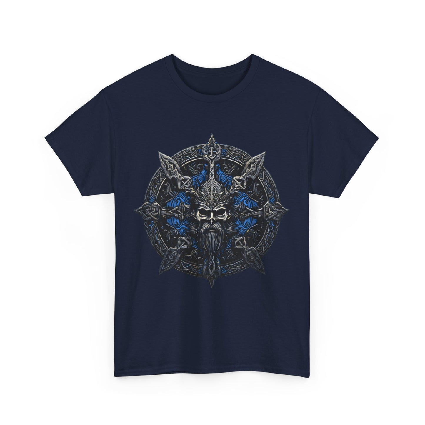 Blue Viking tshirt - The Snarky Pirate