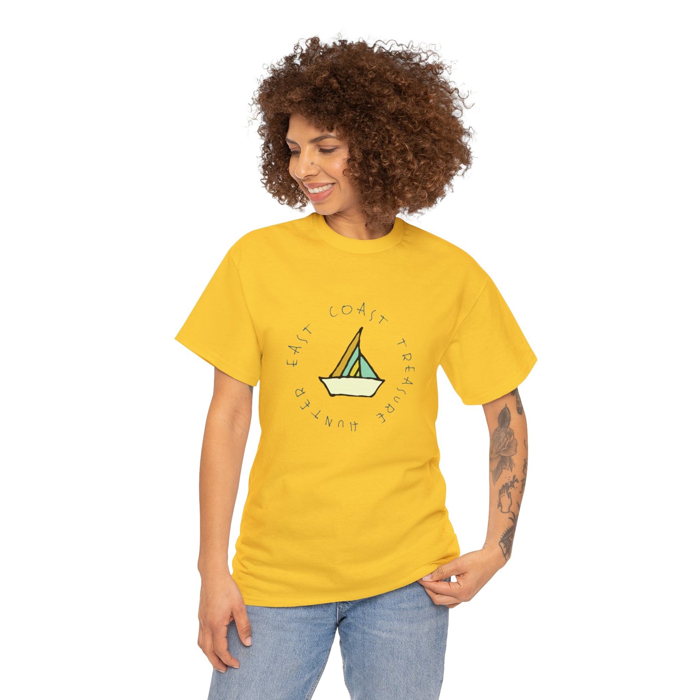 East Coast Treasure Hunter Tee - The Snarky Pirate
