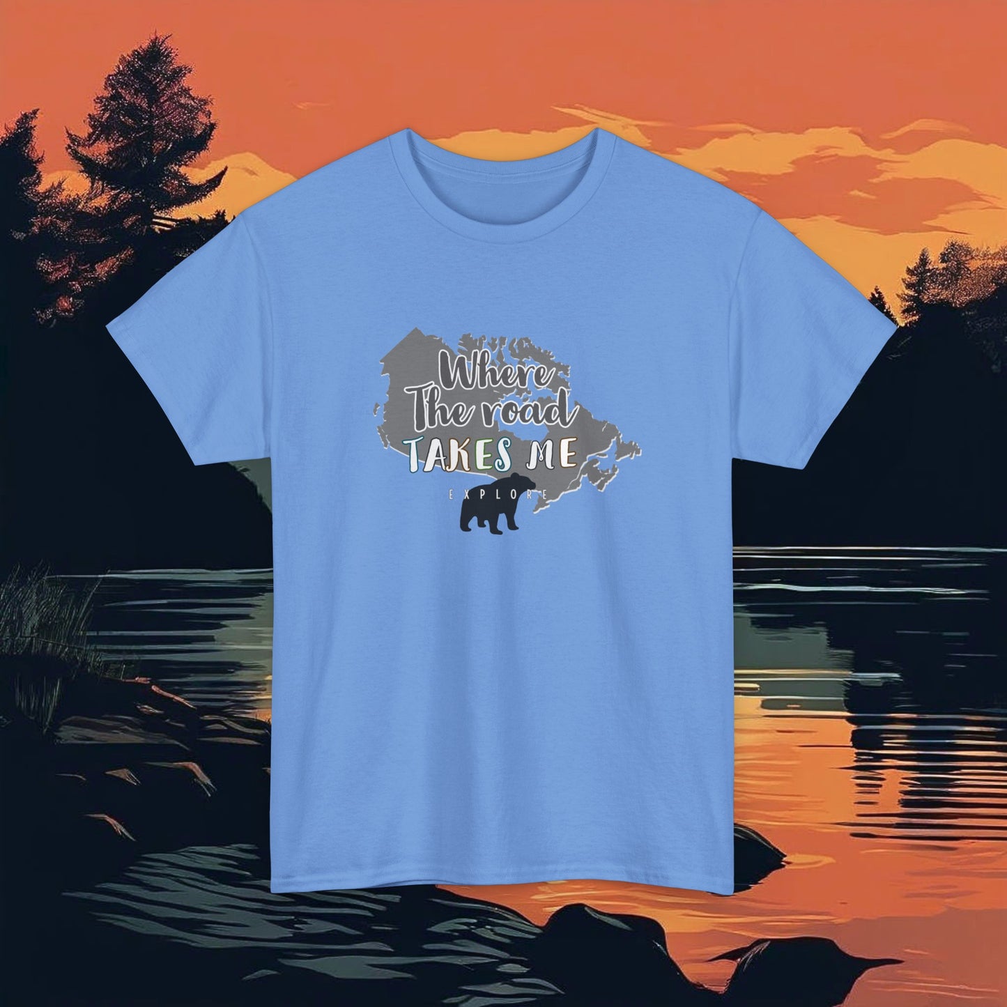 Where the road takes me Canada Shirt - The Snarky Pirate