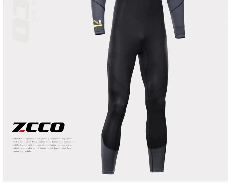 1.5mm Long Wetsuit Men Neoprene Material Warm Diving Suit Outdoor Swimming Kayaking Surfing Wetsuit