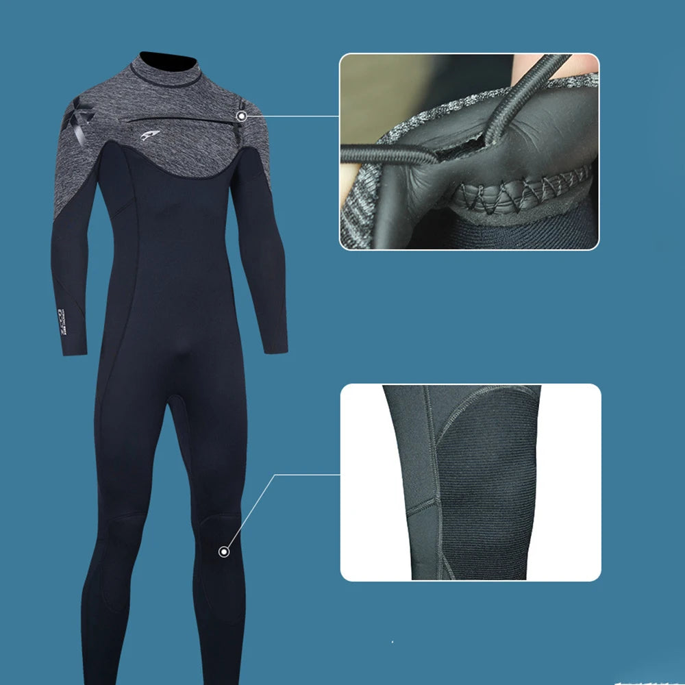 Womens 3mm Premium Neoprene Wetsuit- Red