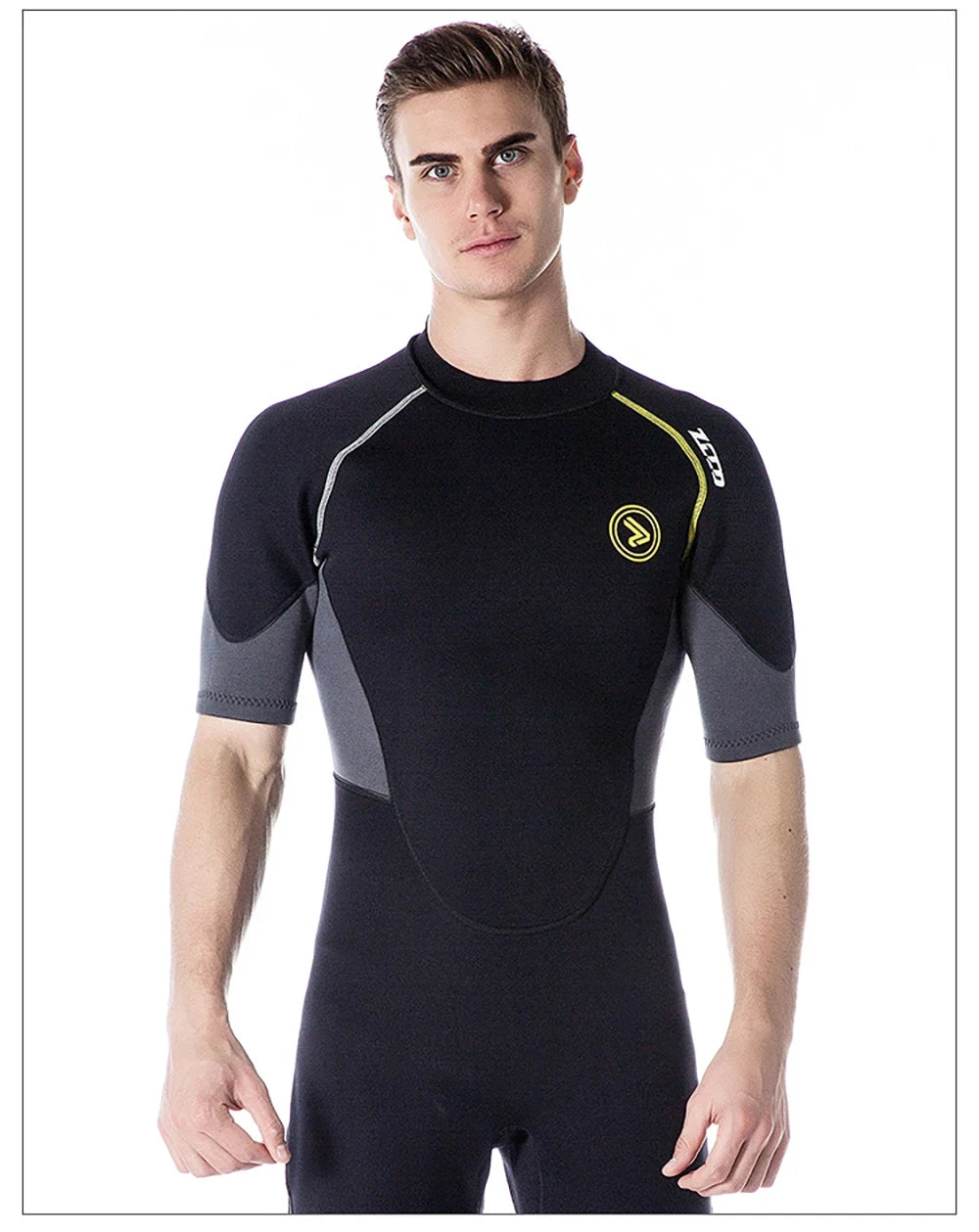 1.5mm Long Wetsuit Men Neoprene Material Warm Diving Suit Outdoor Swimming Kayaking Surfing Wetsuit