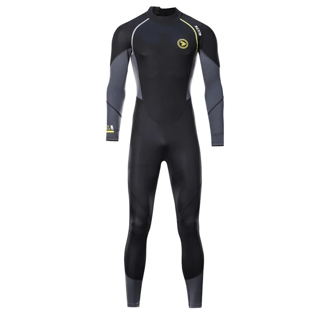 1.5mm Long Wetsuit Men Neoprene Material Warm Diving Suit Outdoor Swimming Kayaking Surfing Wetsuit