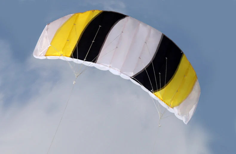 Beach Kite - Dual Line Stunt Parafoil Parachute Kite