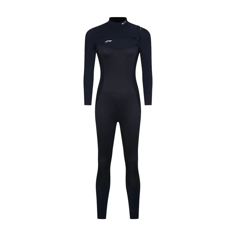 Womens- 3mm Premium Neoprene Wetsuit- Grey
