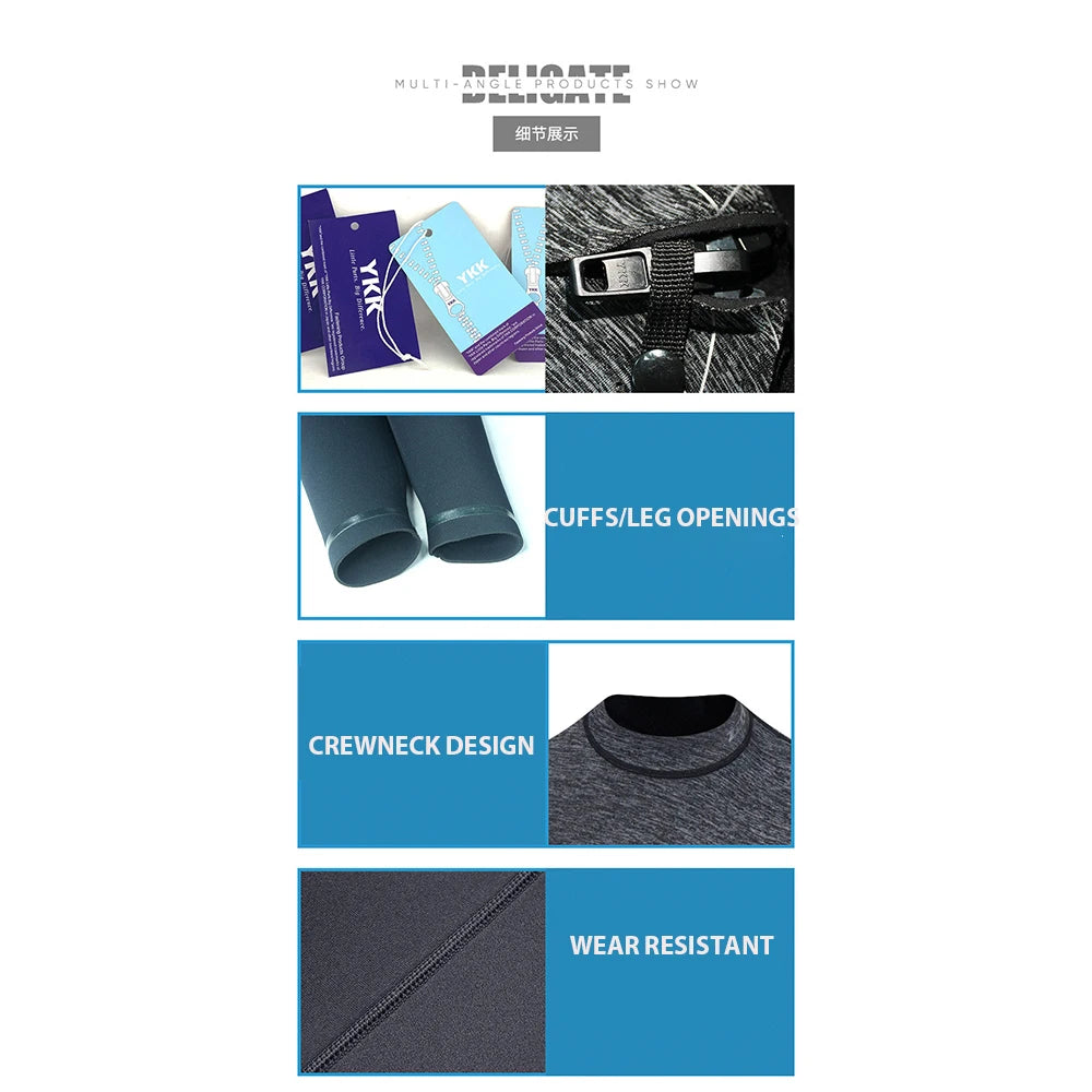 Mens 3mm Premium Neoprene Wetsuit for Scuba Diving