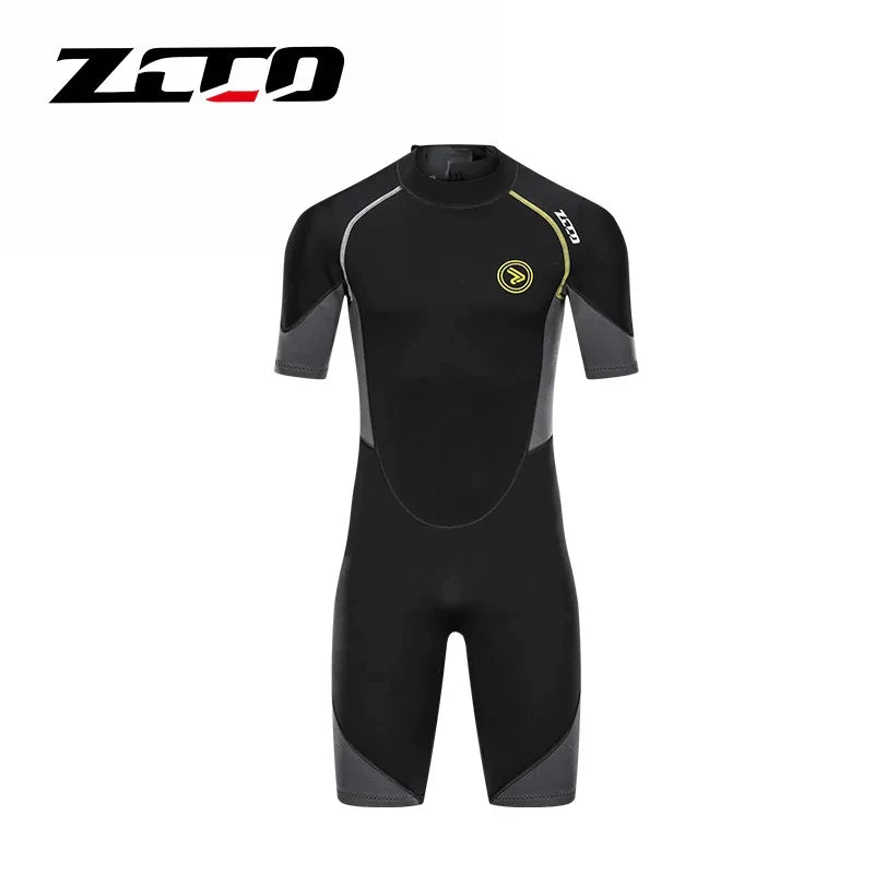 1.5mm Long Wetsuit Men Neoprene Material Warm Diving Suit Outdoor Swimming Kayaking Surfing Wetsuit