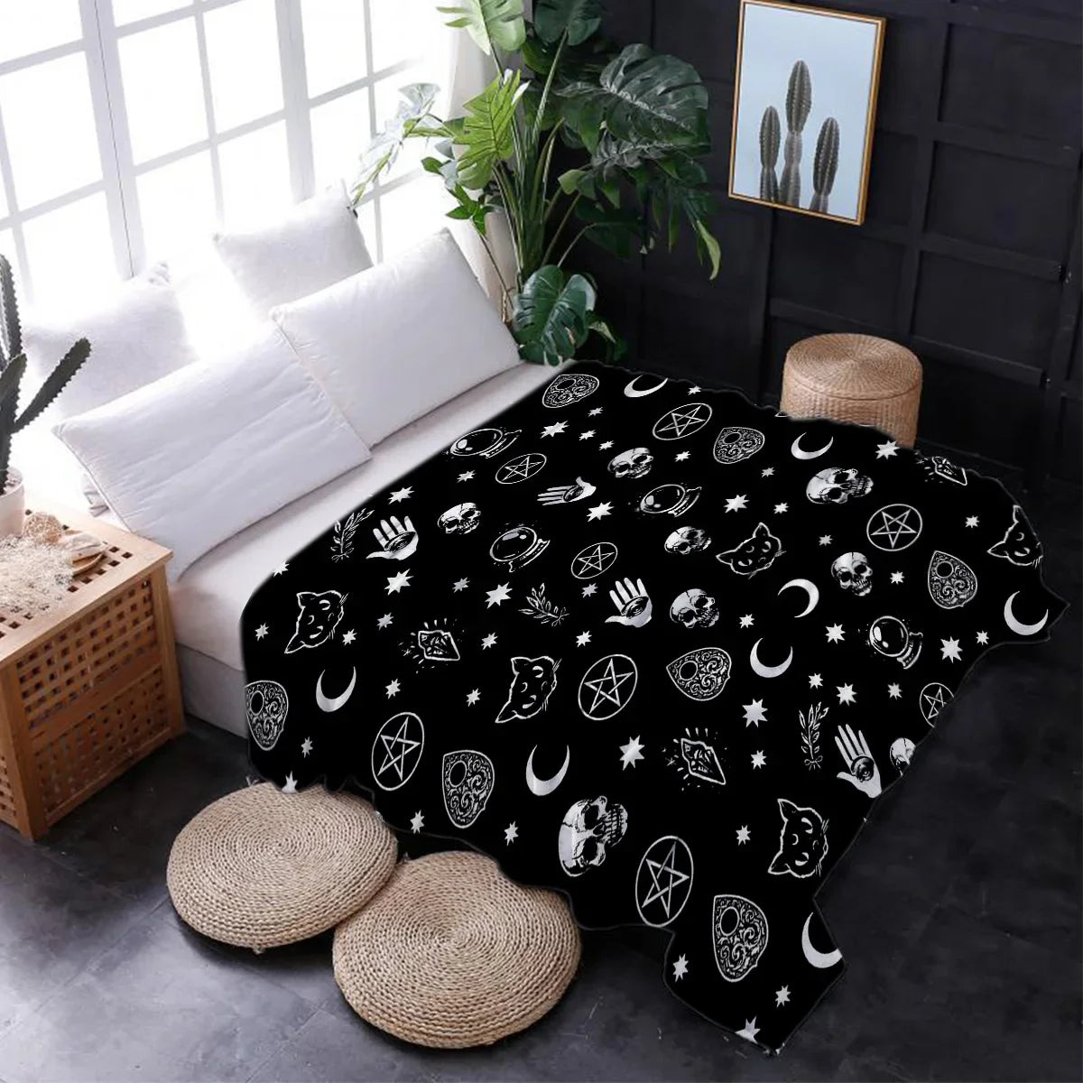 Nautical Anchor Flannel Blanket - Soft, Portable, Stylish