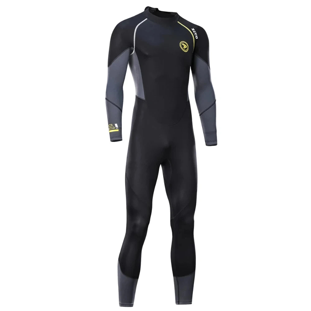 1.5mm Long Wetsuit Men Neoprene Material Warm Diving Suit Outdoor Swimming Kayaking Surfing Wetsuit
