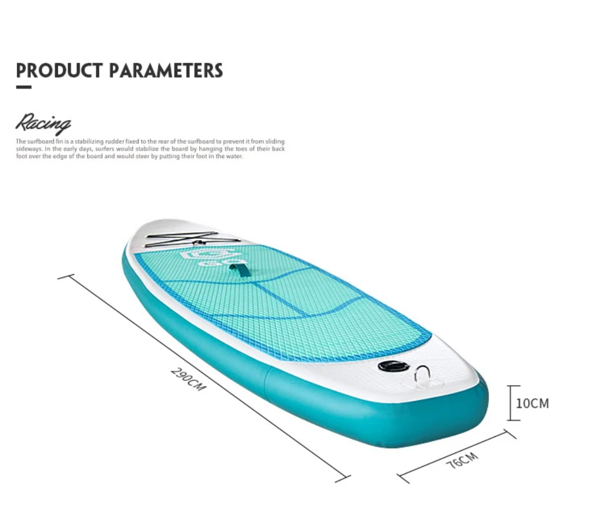 Unisex Inflatable Paddleboard
