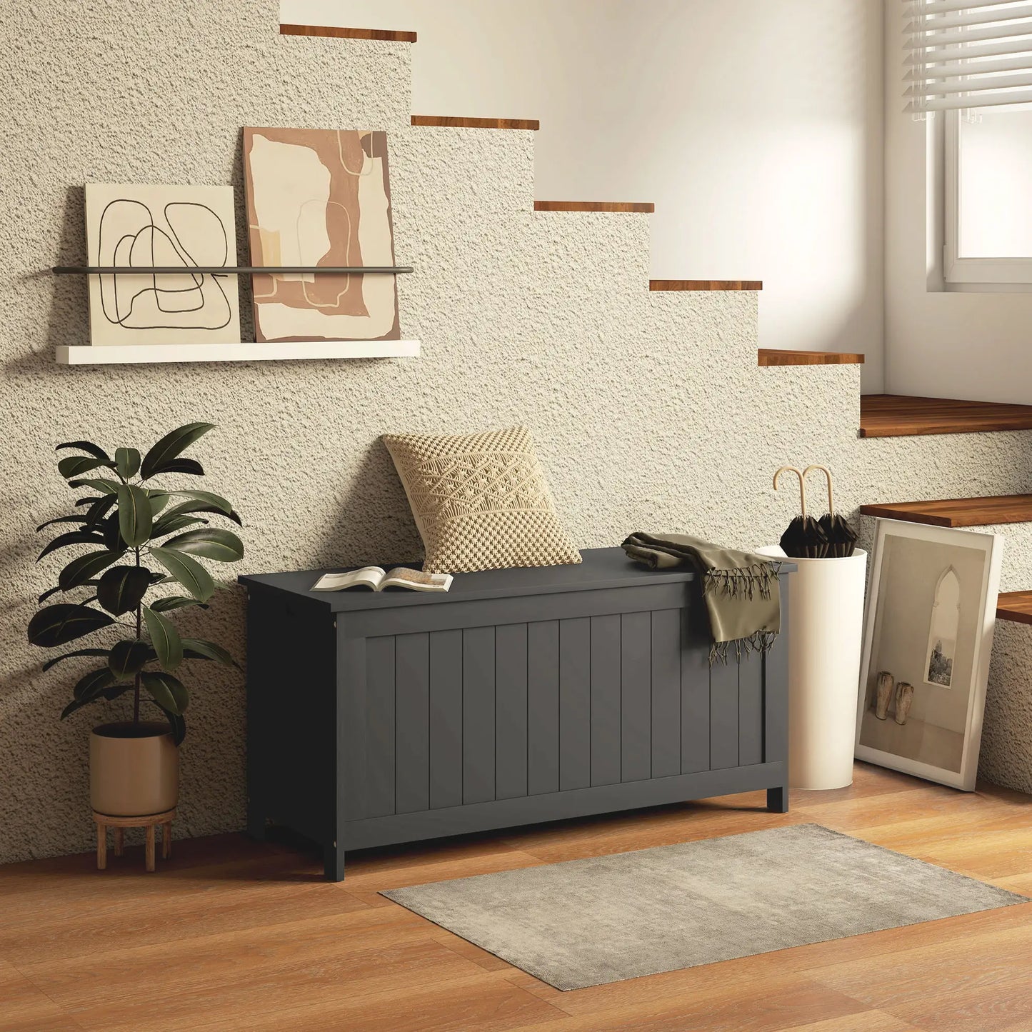 Treasure Chest Storage Bench: Stow Yer Booty in Style, Eh?