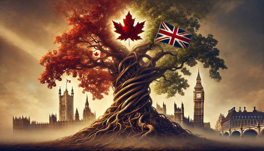 Tree of life intertwined with a maple tree 