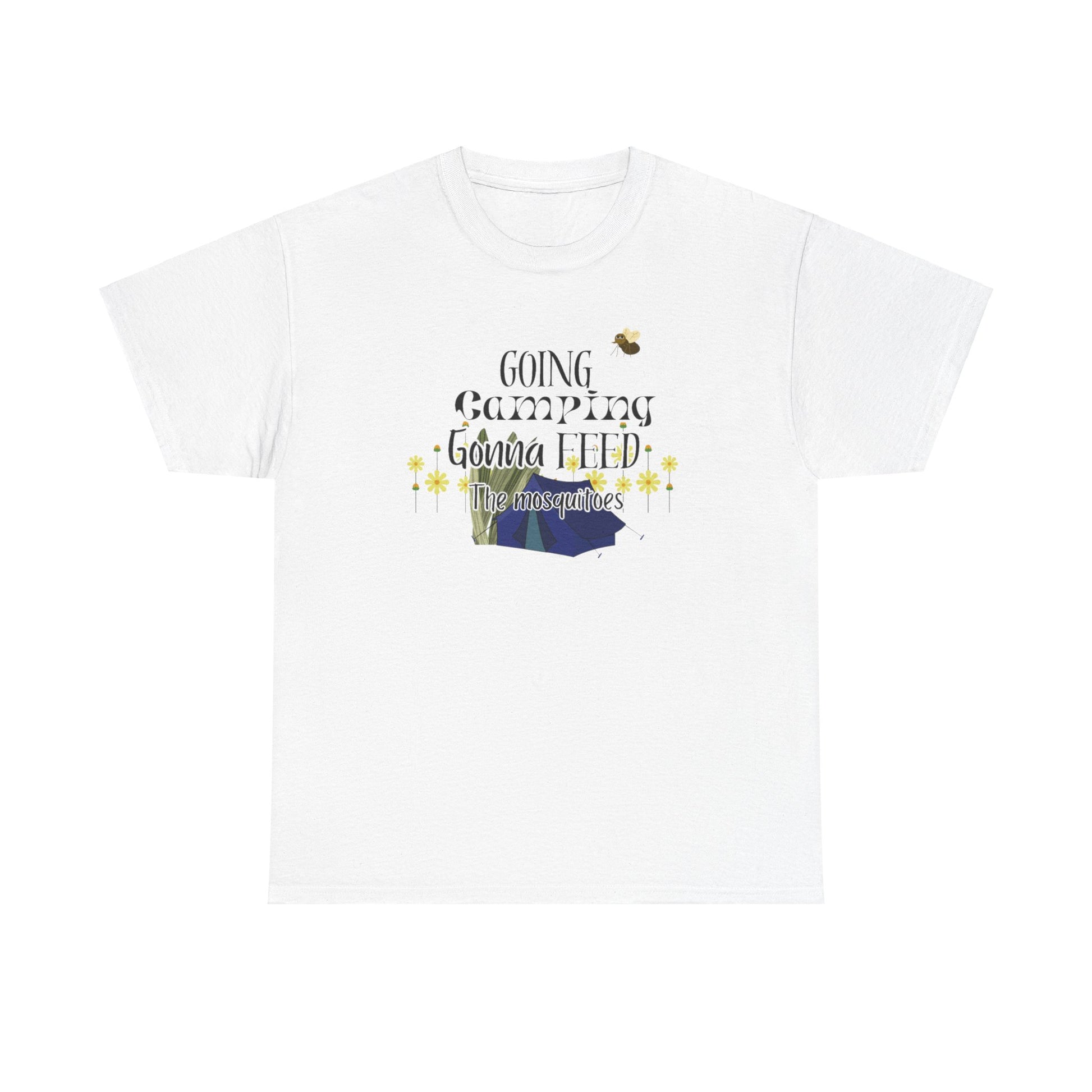 Going camping Cotton T-Shirt - The Snarky Pirate